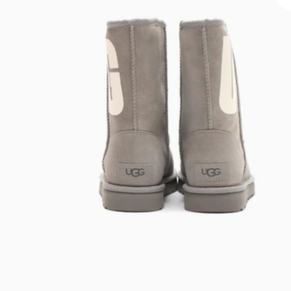 UGG Gray Suede Boots - Picture 2 of 10